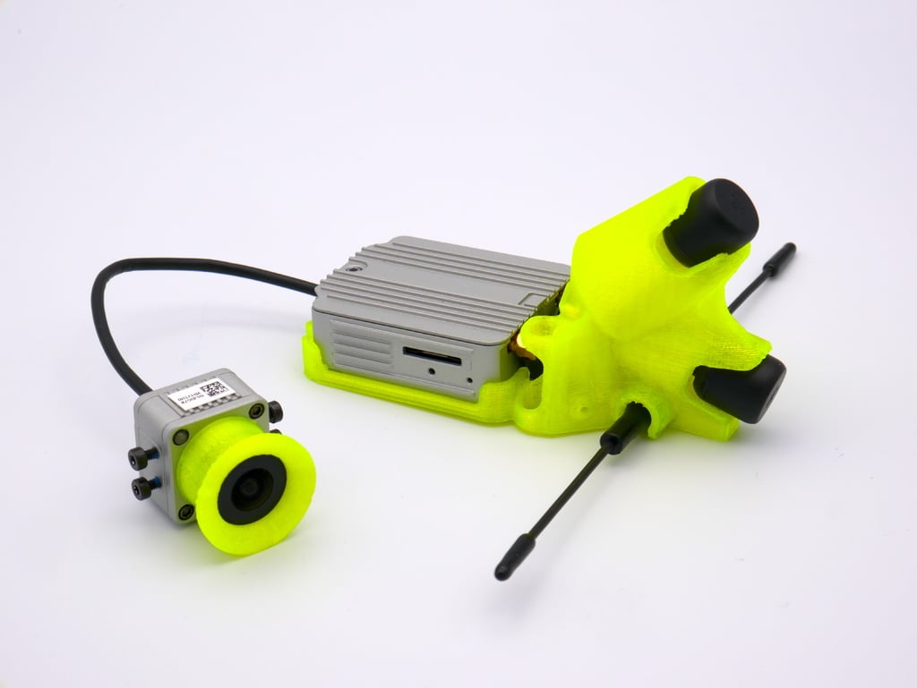 Team Mistral AK47-HD DJI Air Unit and Antennas mount