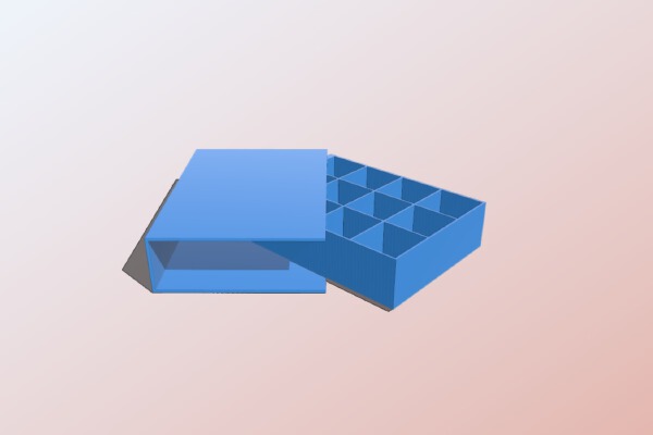 Chessex dice box | 3d print model