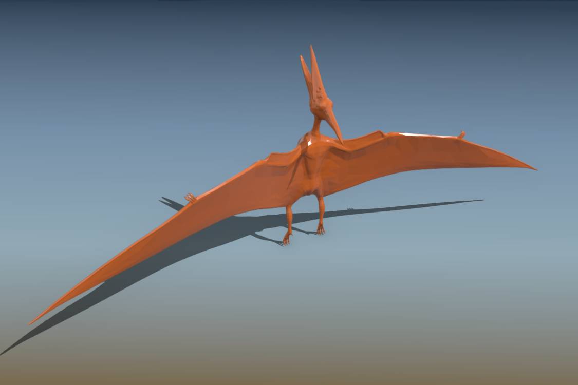 Pterodactyl Dinosaur 3D Print
