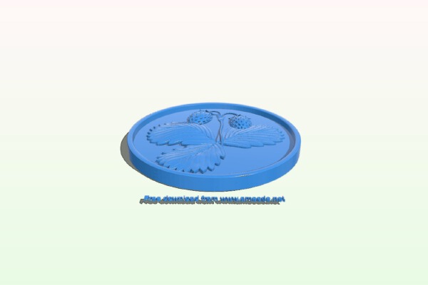 Strawberry painting | 3d print model