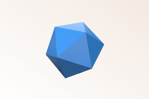 Icosahedron jawbreaker trap | 3d print model