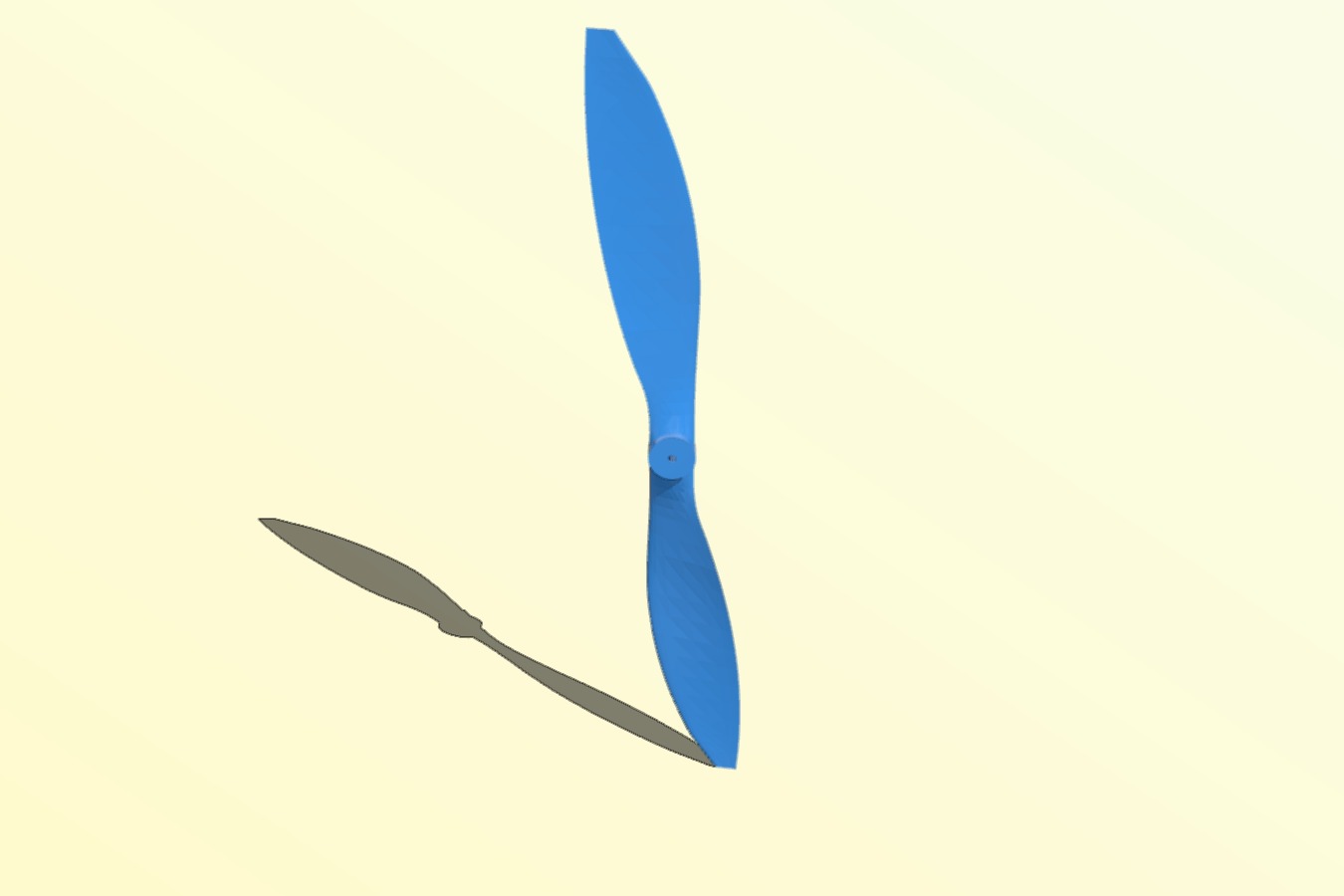 huge plane propeller