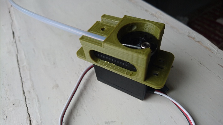 Bowden Cable Servo Control for Robotics | 3d print model