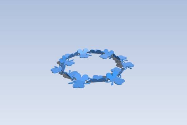13 St Patrick's Day Chain | 3d print model