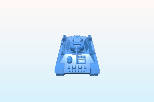 Tank T-34-85 | 3d print model