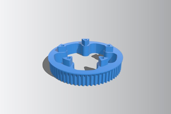 66T Trampa Superstars Pulley | 3d print model
