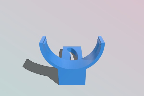 Bolt-able bracket for a Veho USB Microscope | 3d print model
