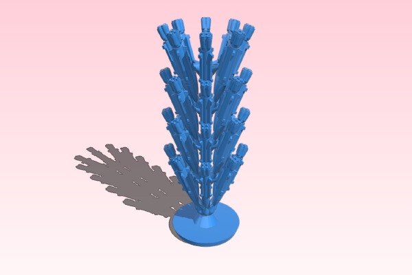 32 Hellstrike Missile Tree for Aeronautica Imperialis | 3d print model