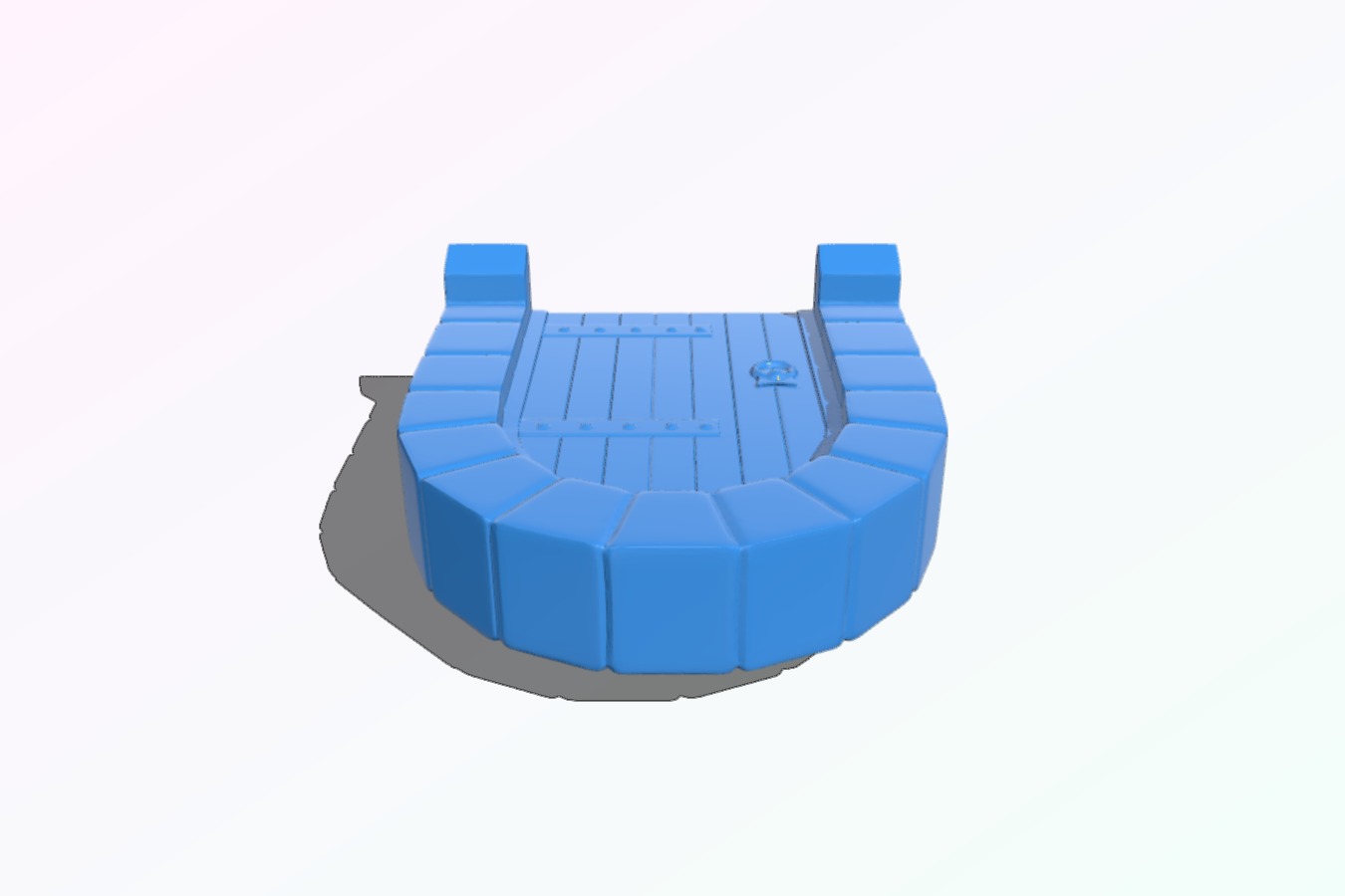 Medieval Arc Door Miniature