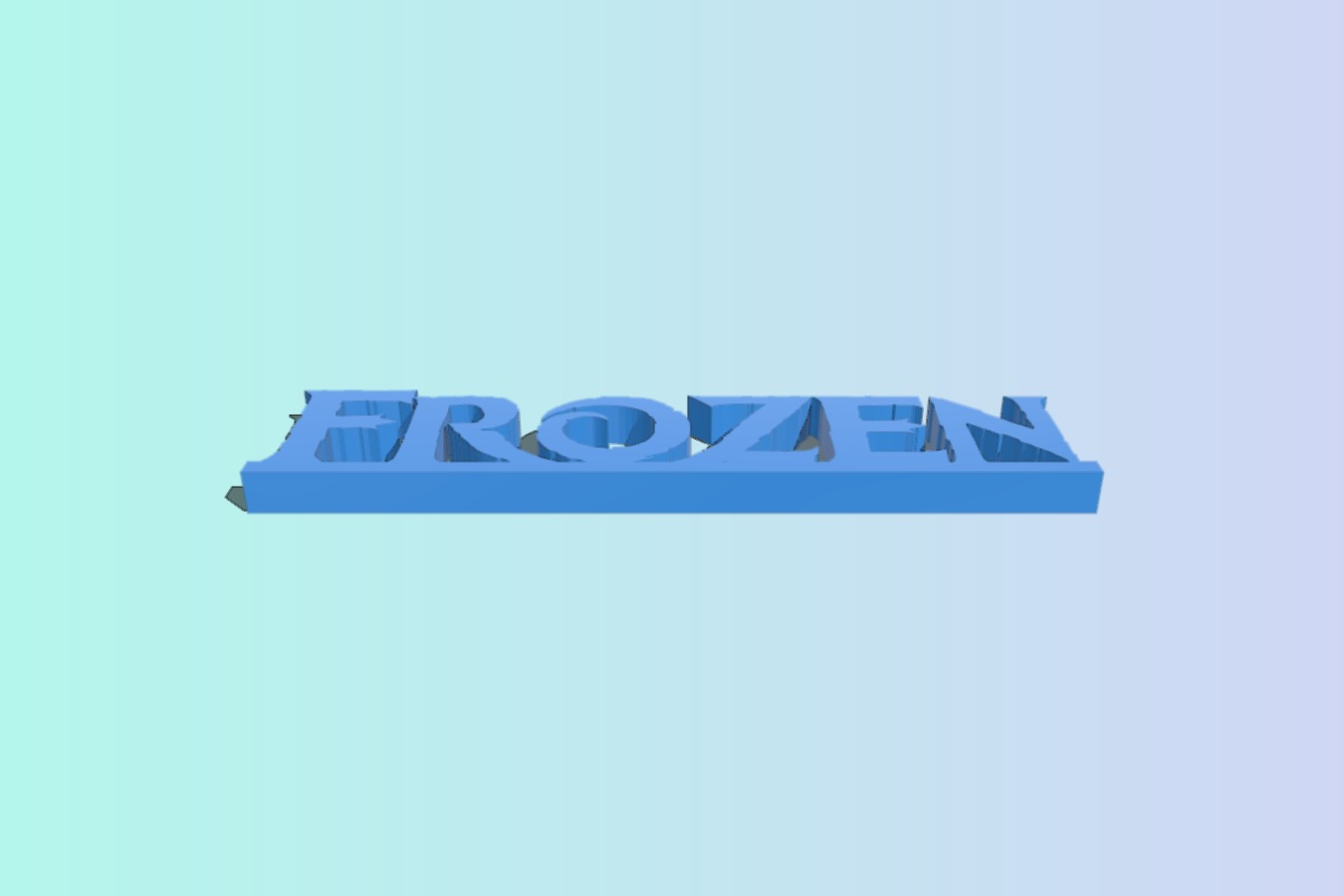 Frozen Logo