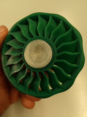 Turbine Fan Spinner | 3d print model