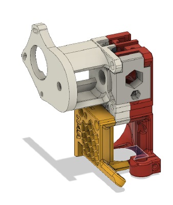 Bunny and Butterworth MK3S Geared Extruder | 3d print model