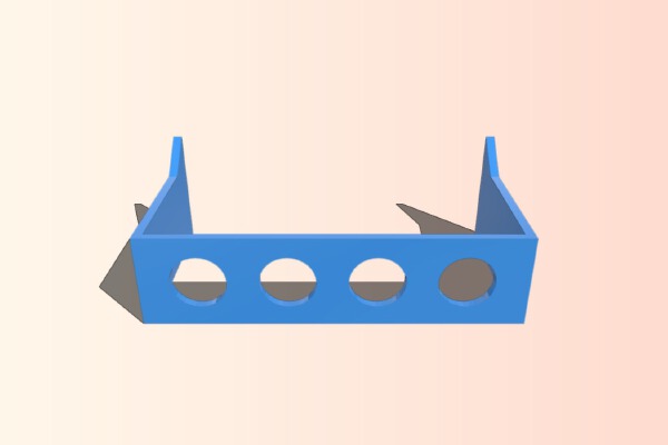 Microcentrifuge Tube Rack | 3d print model