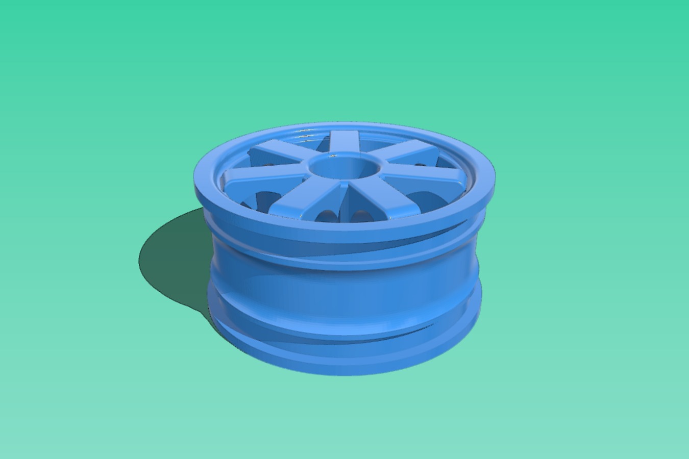 1_10 scale vehicle rim with modern look