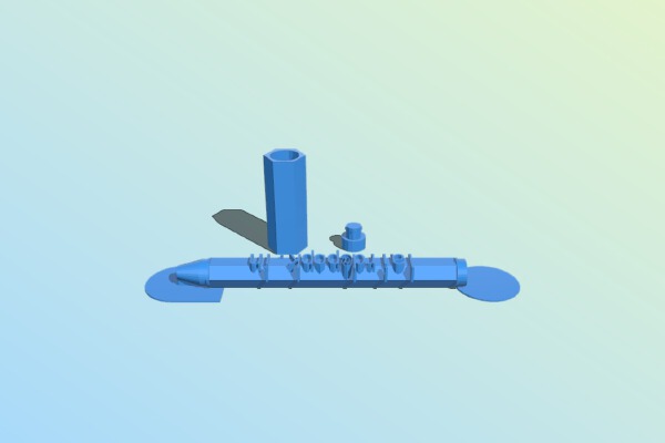 Laird's Customizable Pen UPDATED | 3d print model