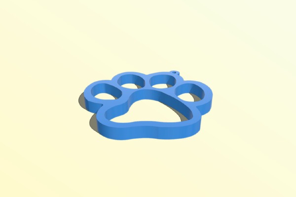 Paw Design | 3d print model