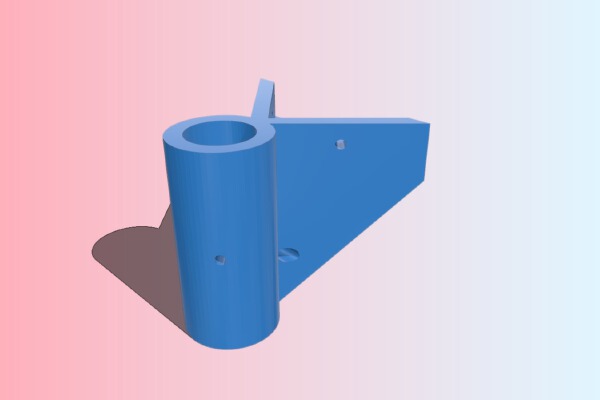 Atom's Parametric Shelf Bracket | 3d print model