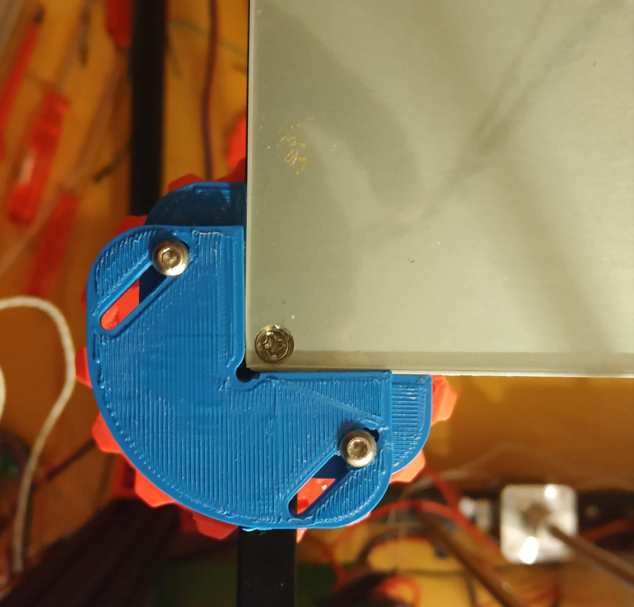 Tronxy X5S Glass Bed Holders V2 (330mm glass extension)