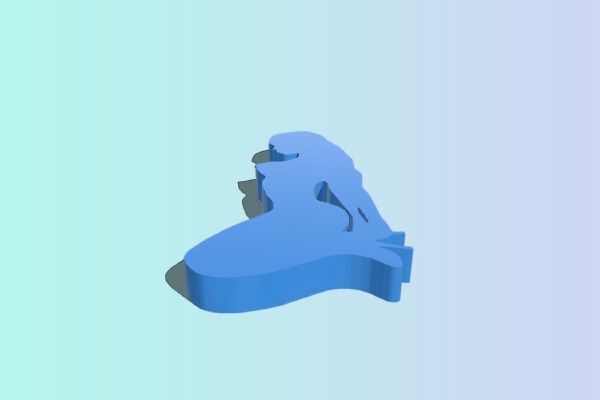 Sexy Silhoutte Sample | 3d print model