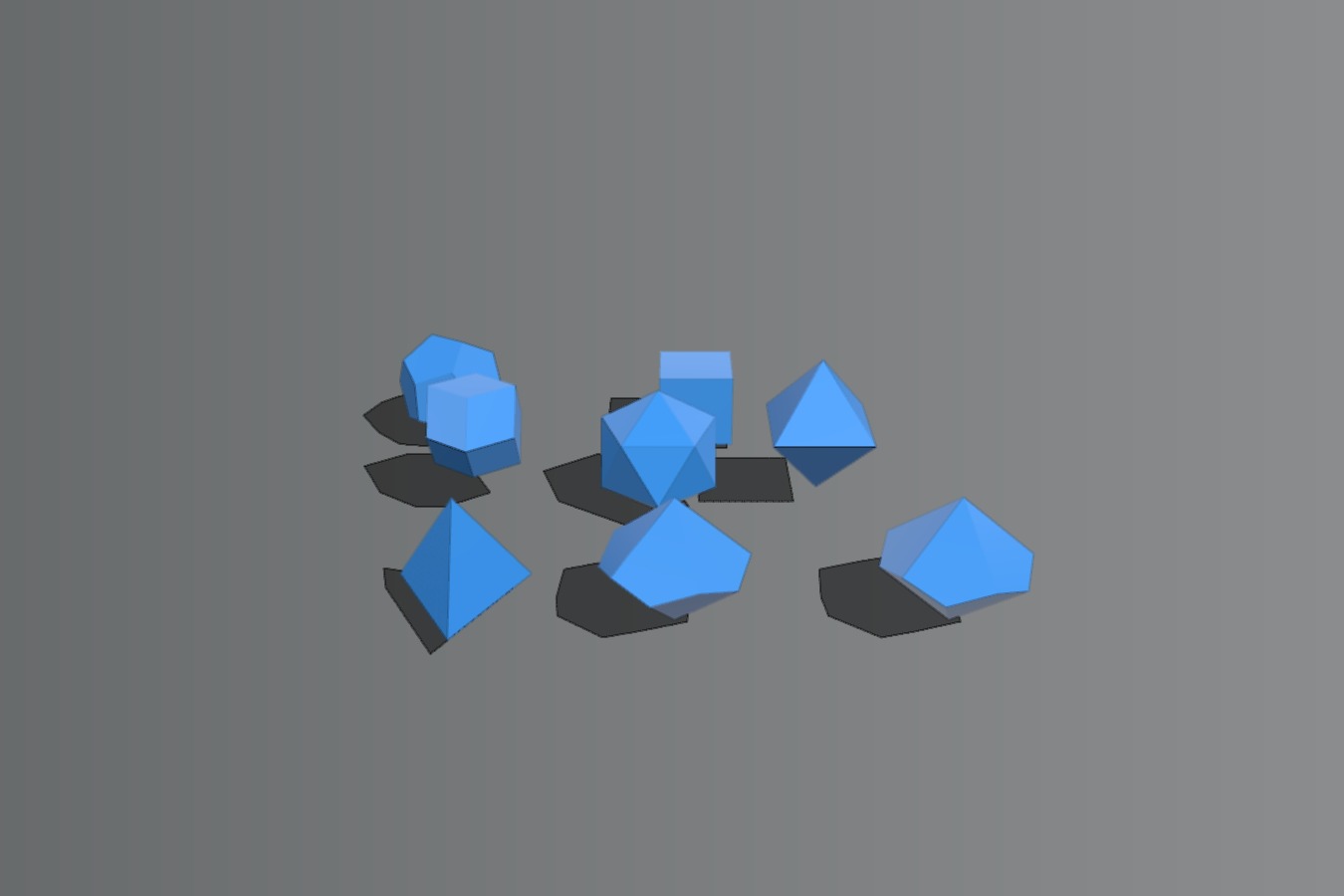 Blank Basic Dice Shapes (with step files)