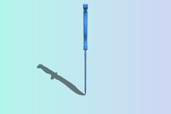 CS:GO Bowie Knife | 3d print model