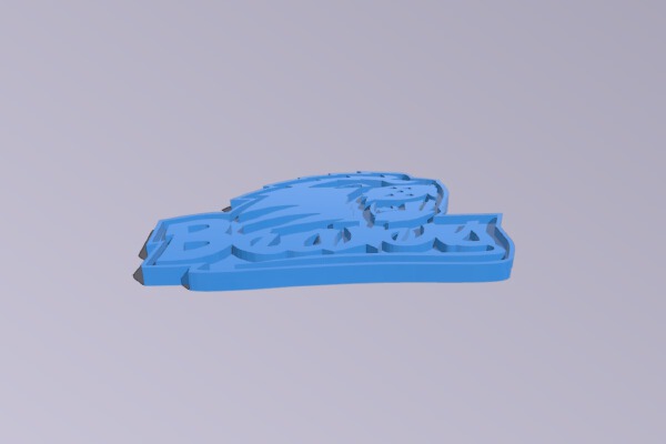 OSU Beaver's Logo | 3d print model