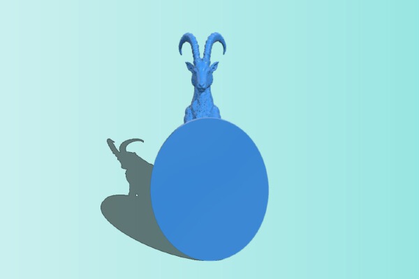 Pyrenean ibex | 3d print model