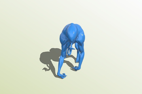 Abyss creature | 3d print model