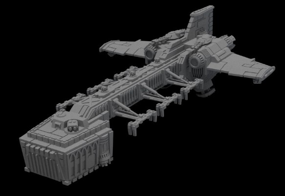 Epic Scale Landing Craft | 3d print model