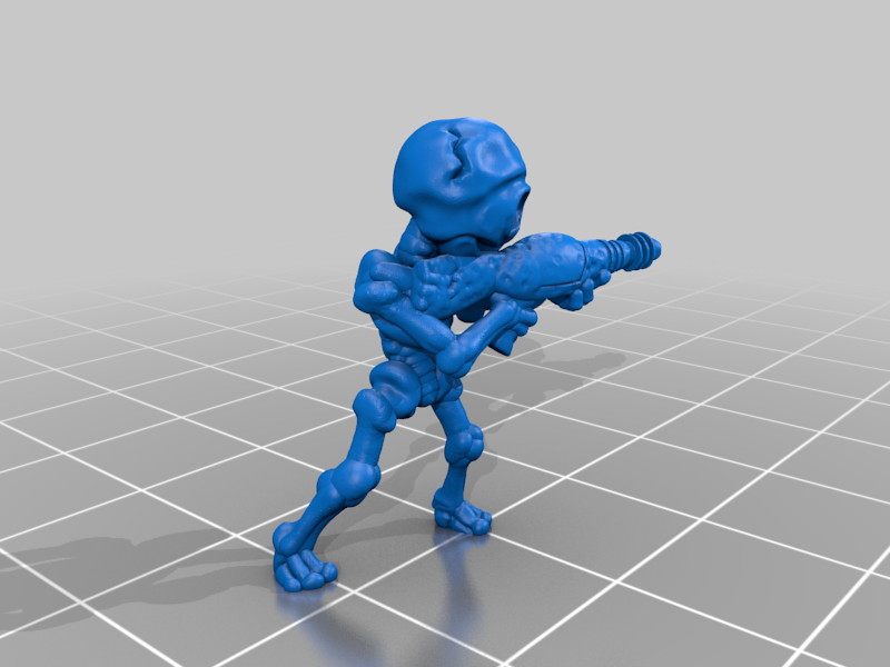 Skeletal Zeta-Reticulan Minion