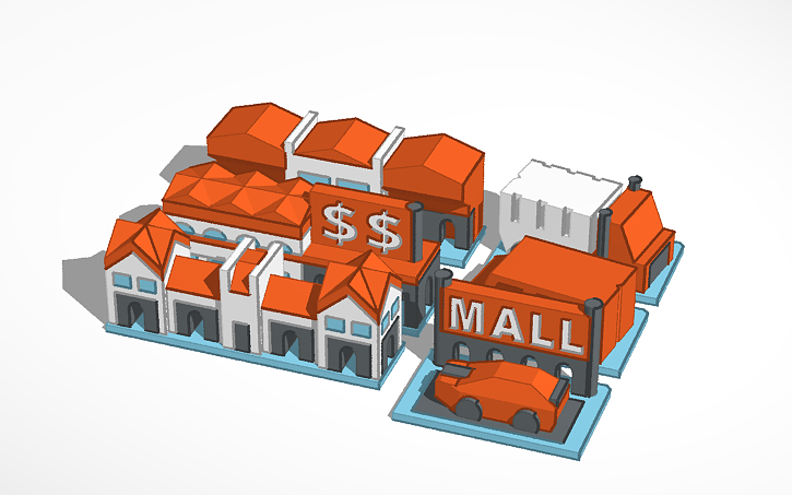 street 2 - buildings