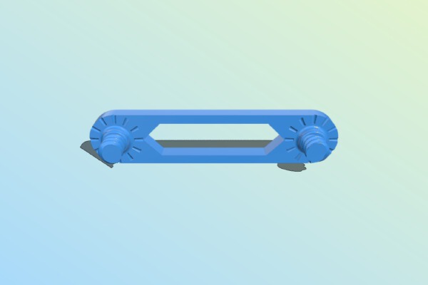 Articulating, Wall Mounted, NON Magnetic Phone Mount | 3d print model