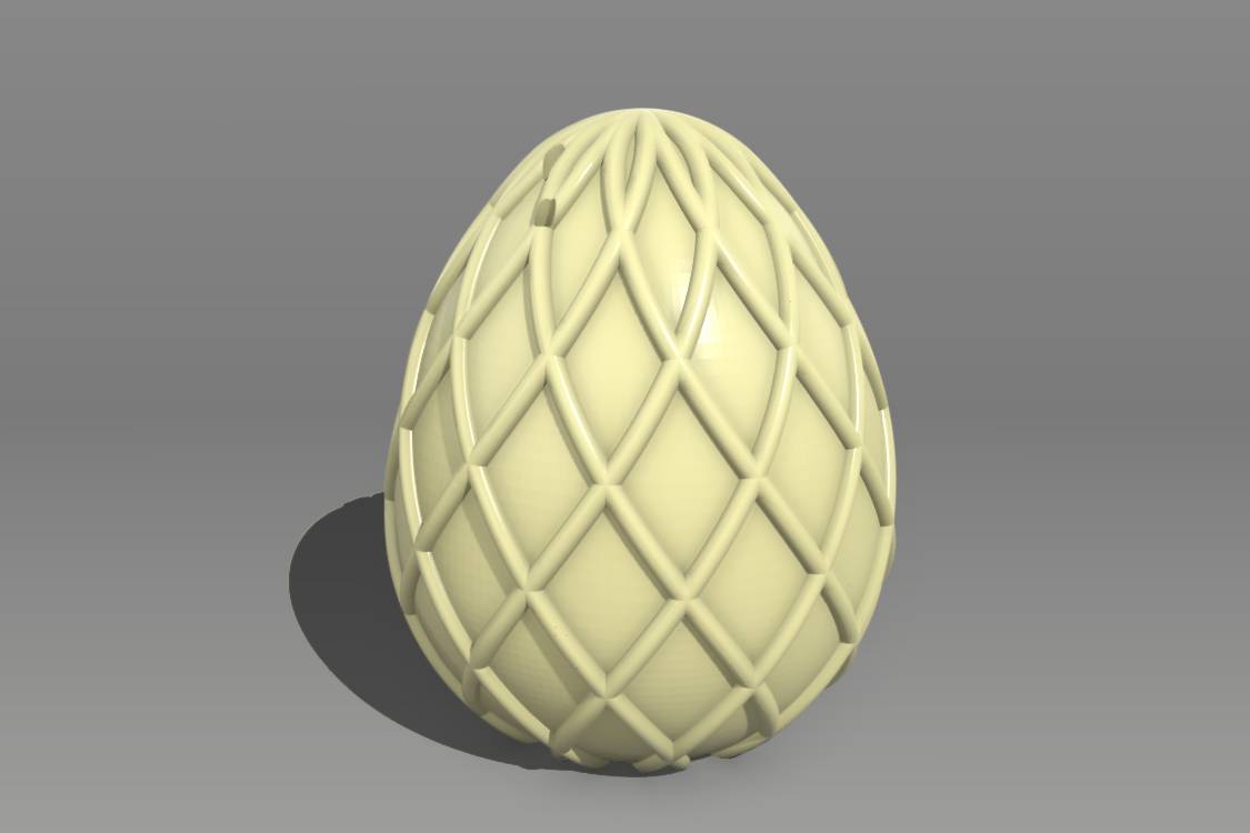 Bunny Easter Egg | 3d print model