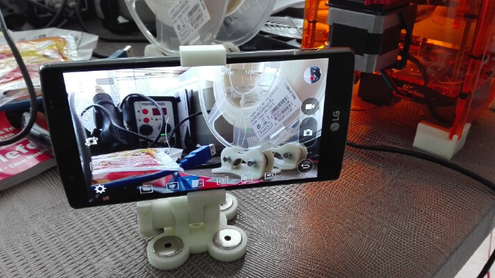 LG G4 mini magnetic Smartphone Mount | 3d print model