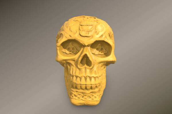Celtic Skull | 3d print model