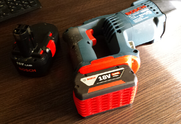 Bosch GSA 18 VE Ni-Cd to Li-ion battery converter | 3d print model