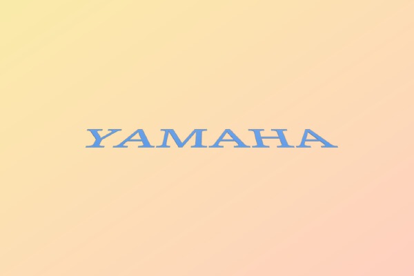 Yamaha letter | 3d print model