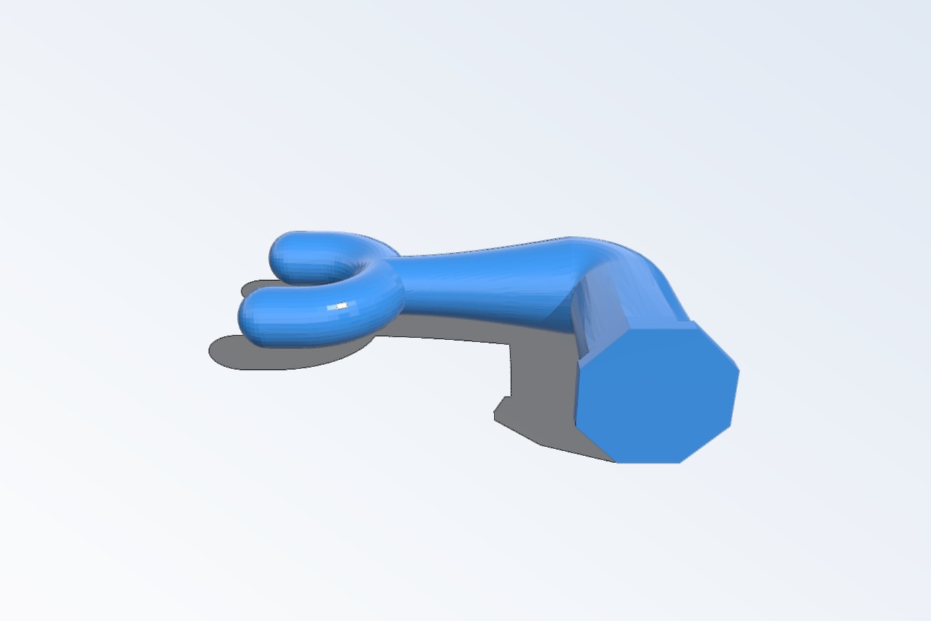Cue Stick Bridge Attachment for Prosthetic Adaptor