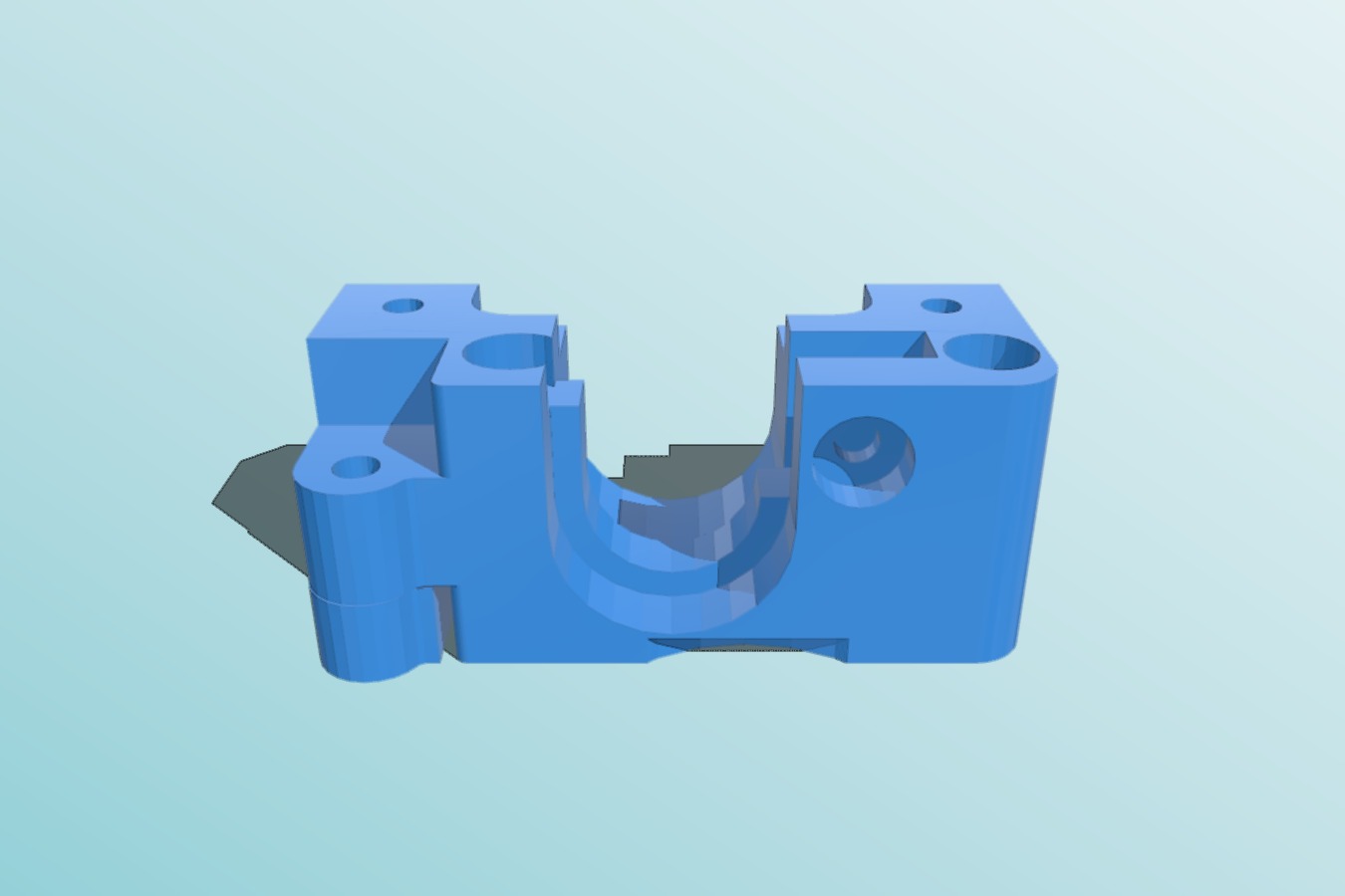 Modified locking system for MK5 extruder