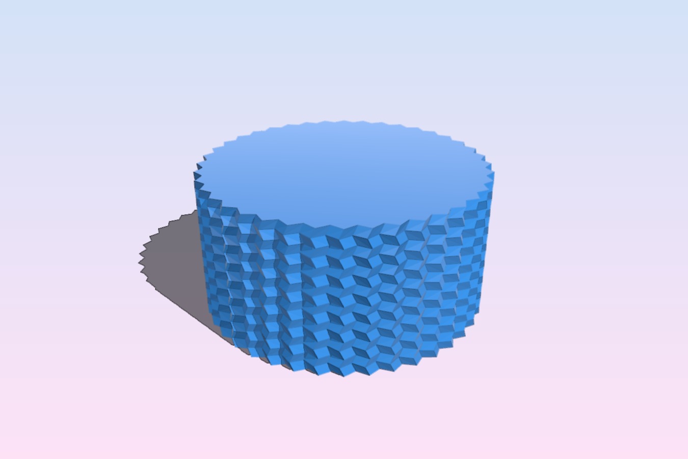 Lamp housing printed with a pellet extruder - Amazing color and transparency effects