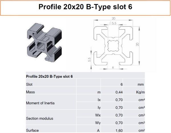 T Slot Extrusion 2020 corner