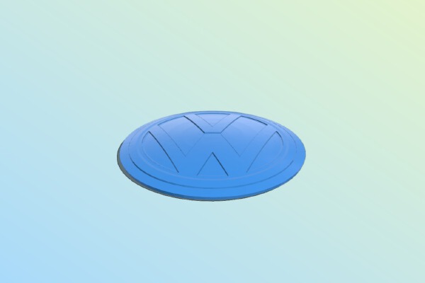 VW New Beetle Wheel Cap | 3d print model