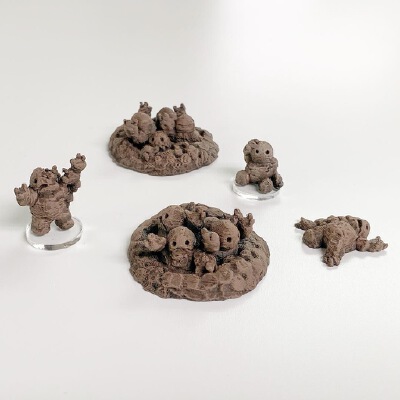 Earthenkind Accessories (28mm_32mm scale) | 3d print model