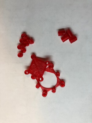 Drone Flight Controller Mount - 20x20 Reducer, Spacers, and RX Deck | 3d print model
