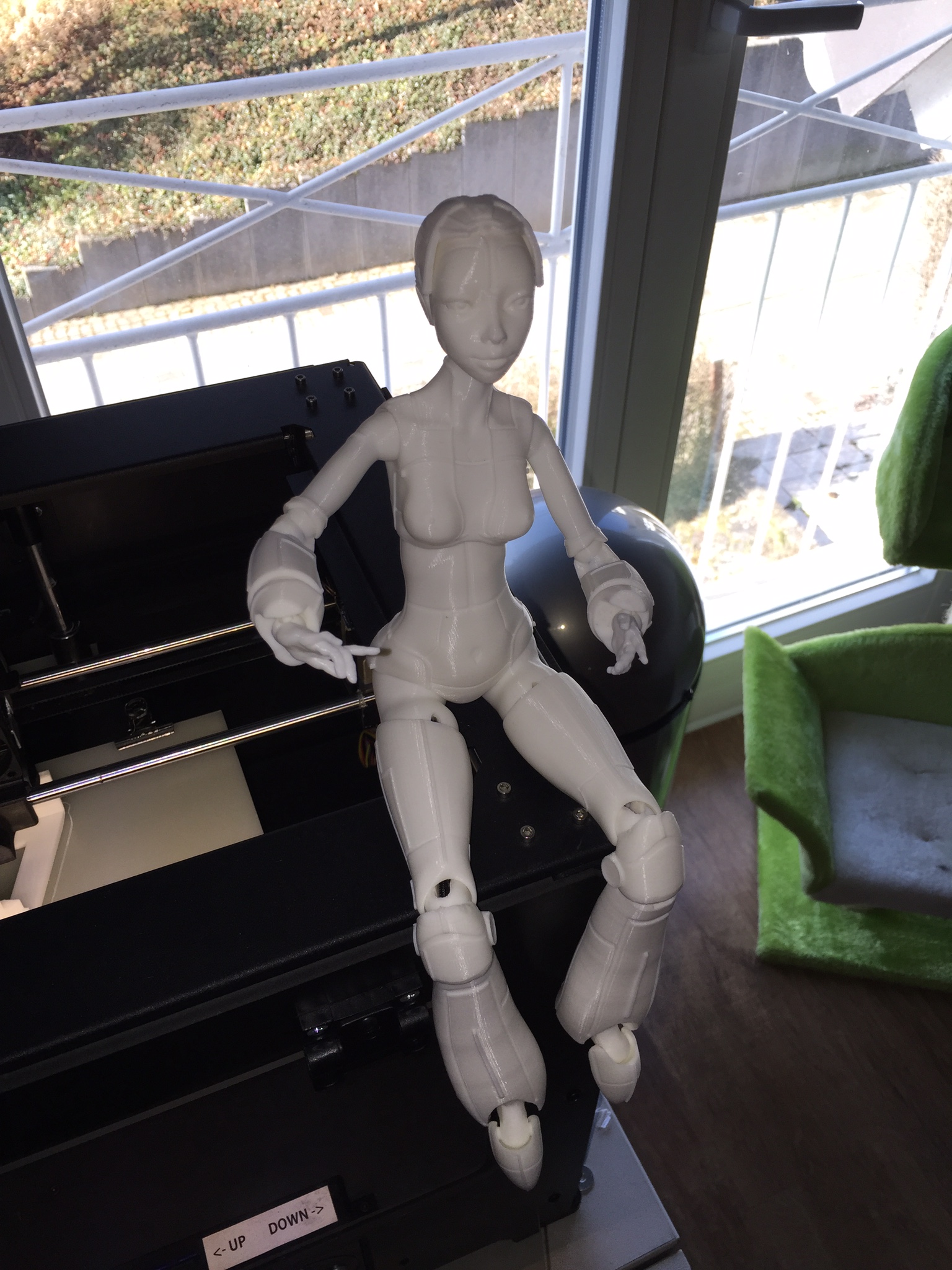 Robot woman "Robotica" Remixed Parts