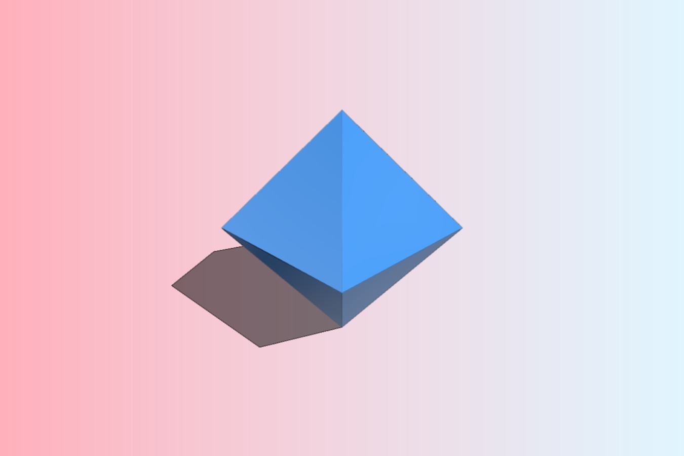 Octahedron Cubic crystal