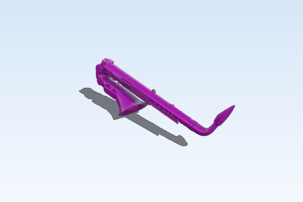 阿爾托薩克斯管 | 3d print model