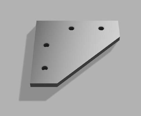 Tronxy X5SA Support Angles | 3d print model