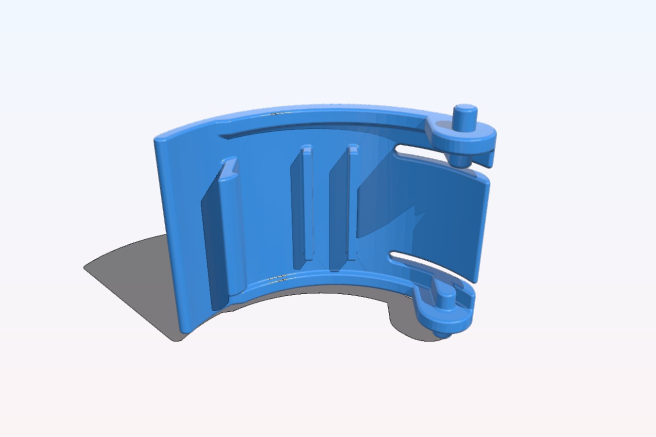 Clamp for a metabo cord drill case