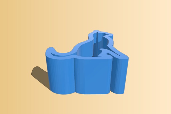 Catstand Flat Bottom | 3d print model